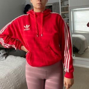 ADIDAS Red Hoodie